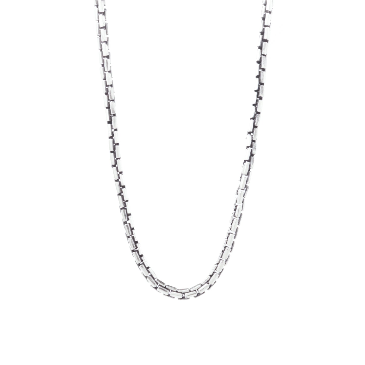 Geometric Chain Necklace, 3.0MM