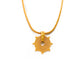 Helios 22K Gold Necklace Small