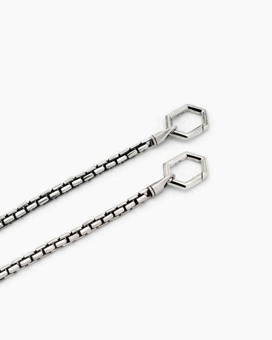 Geometric Chain Necklace, 3.0MM